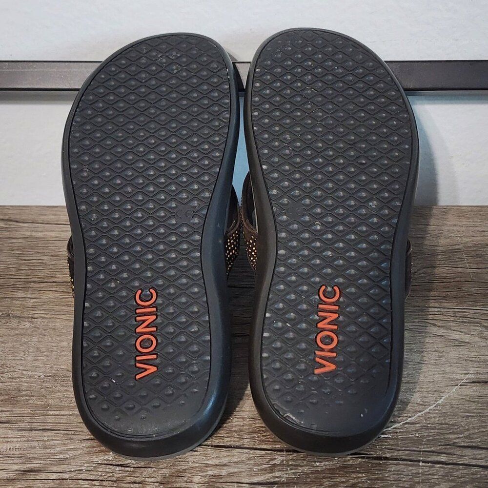 Vionic Tide Women’s Sandals Shoes Size 10 Brown - Picture 6 of 8